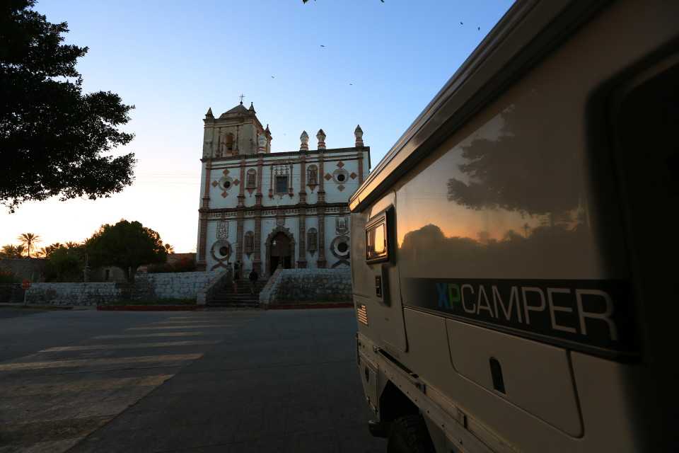 The beautiful Mission in San Ignacio.