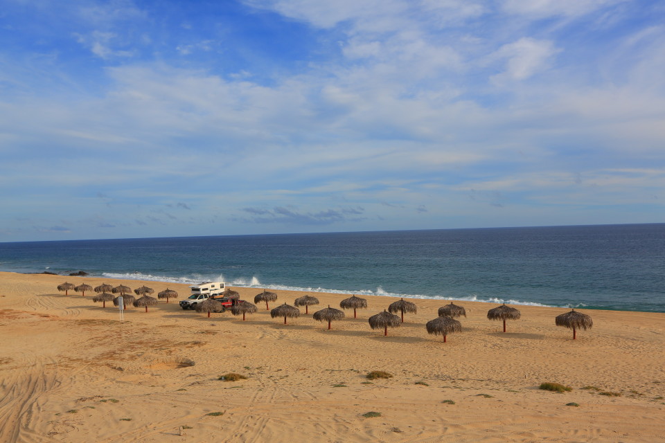 "Horse Beach" - a deserted beach on the east cape of the Baja peninsula.
