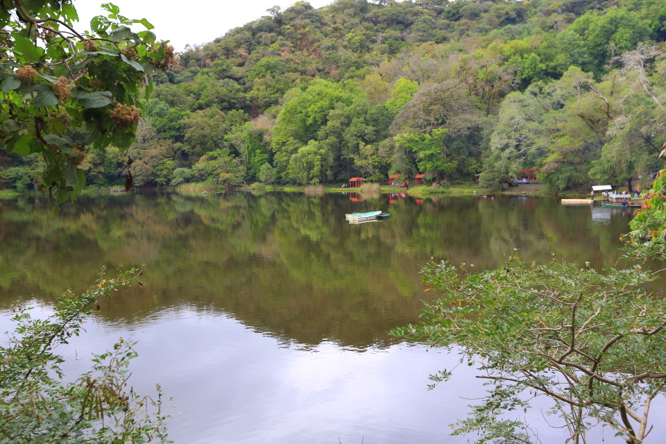 The small lake of Laguna Maria.