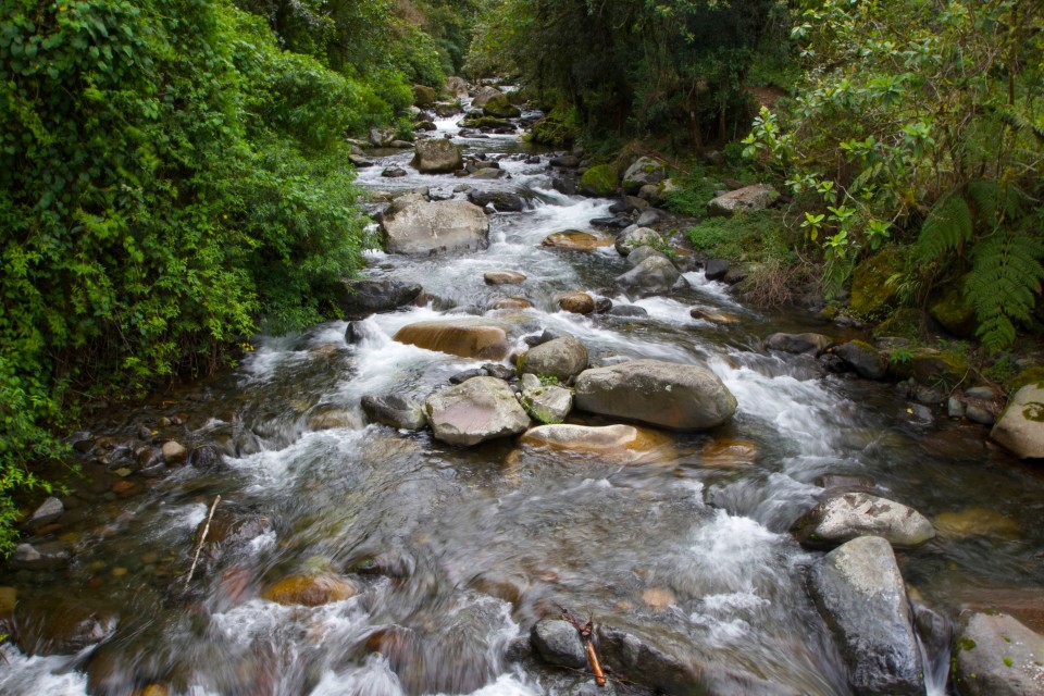 The water is a bit cool in the mountain rivers, but I promised I wouldn't complain about the cold after leaving the heat and humidity.