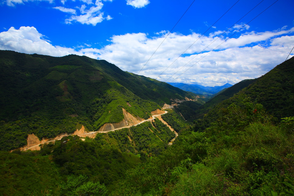 The drive south from Vilcabamba to the Peru border is on some pretty rough roads, but you get to appreciate great views while you go.