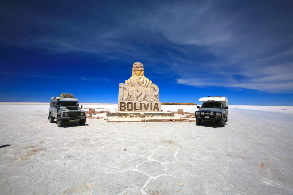 The Dakar Rally will be driving on the Salar a few months from when we visited. It would be so much fun to see the race!