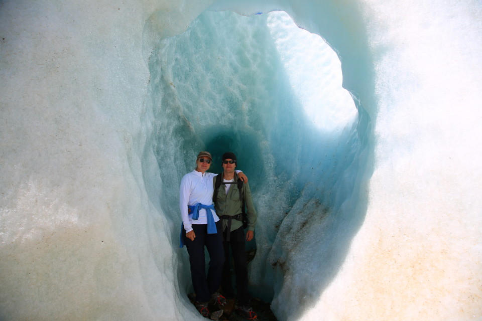 My first time in ice caves.