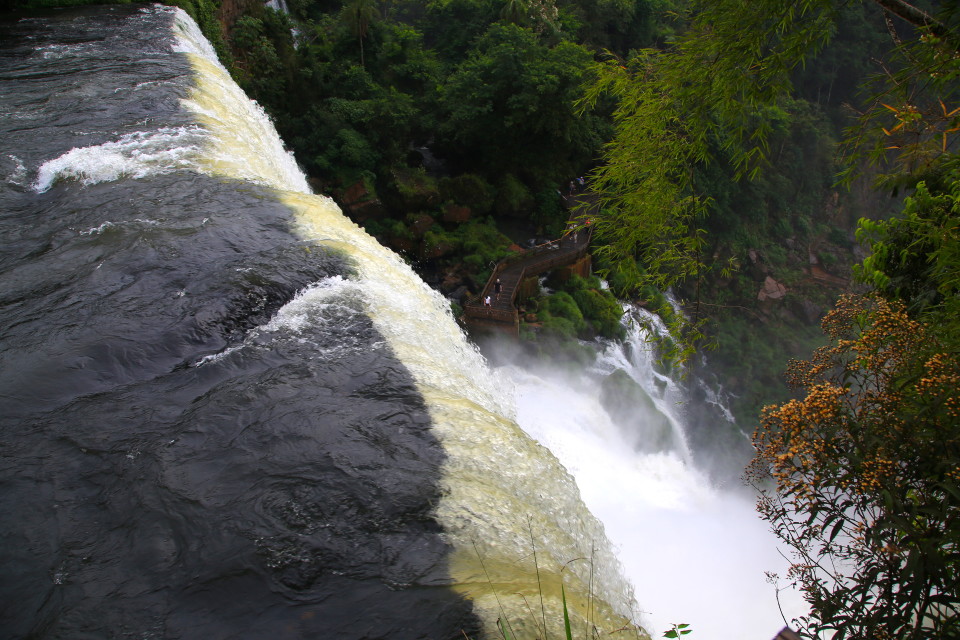 Iguazu Falls isn't just one waterfall; there are dozens, and you can easily spend a whole day hiking the Argentinian side of the falls and admiring them.
